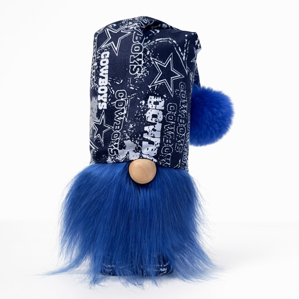 Dallas Cowboys Fan Gnome w/o Glasses 9"