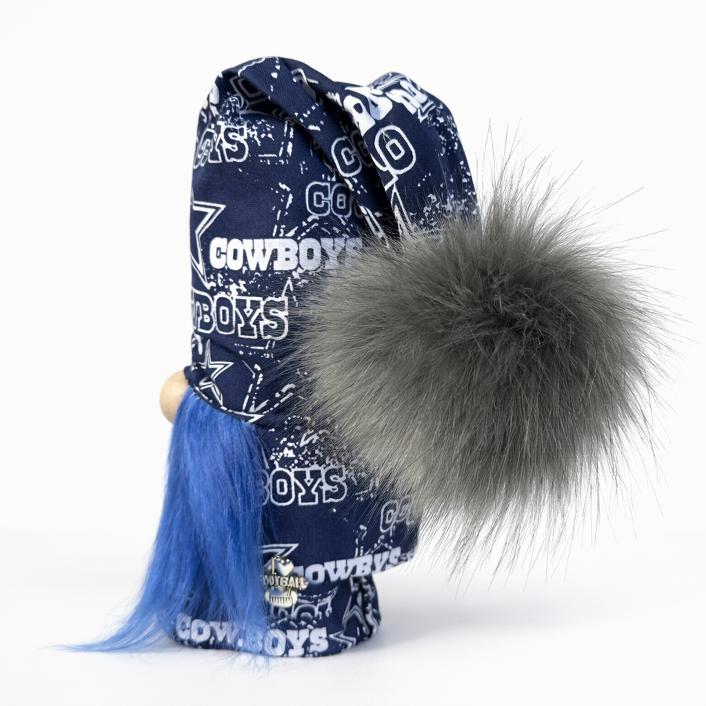 Dallas Cowboys Fan Gnome w/o Glasses 9"
