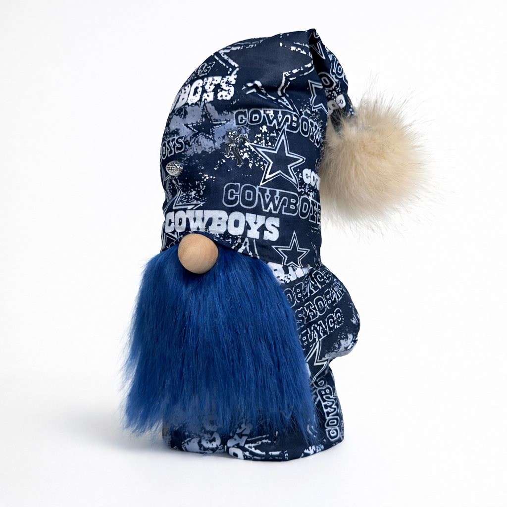 Dallas Cowboys Fan Gnome w/o Sunglasses 11"