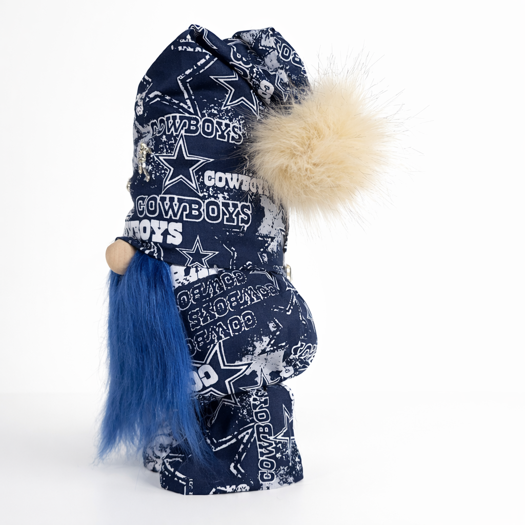 Dallas Cowboys Fan Gnome w/o Sunglasses 11"