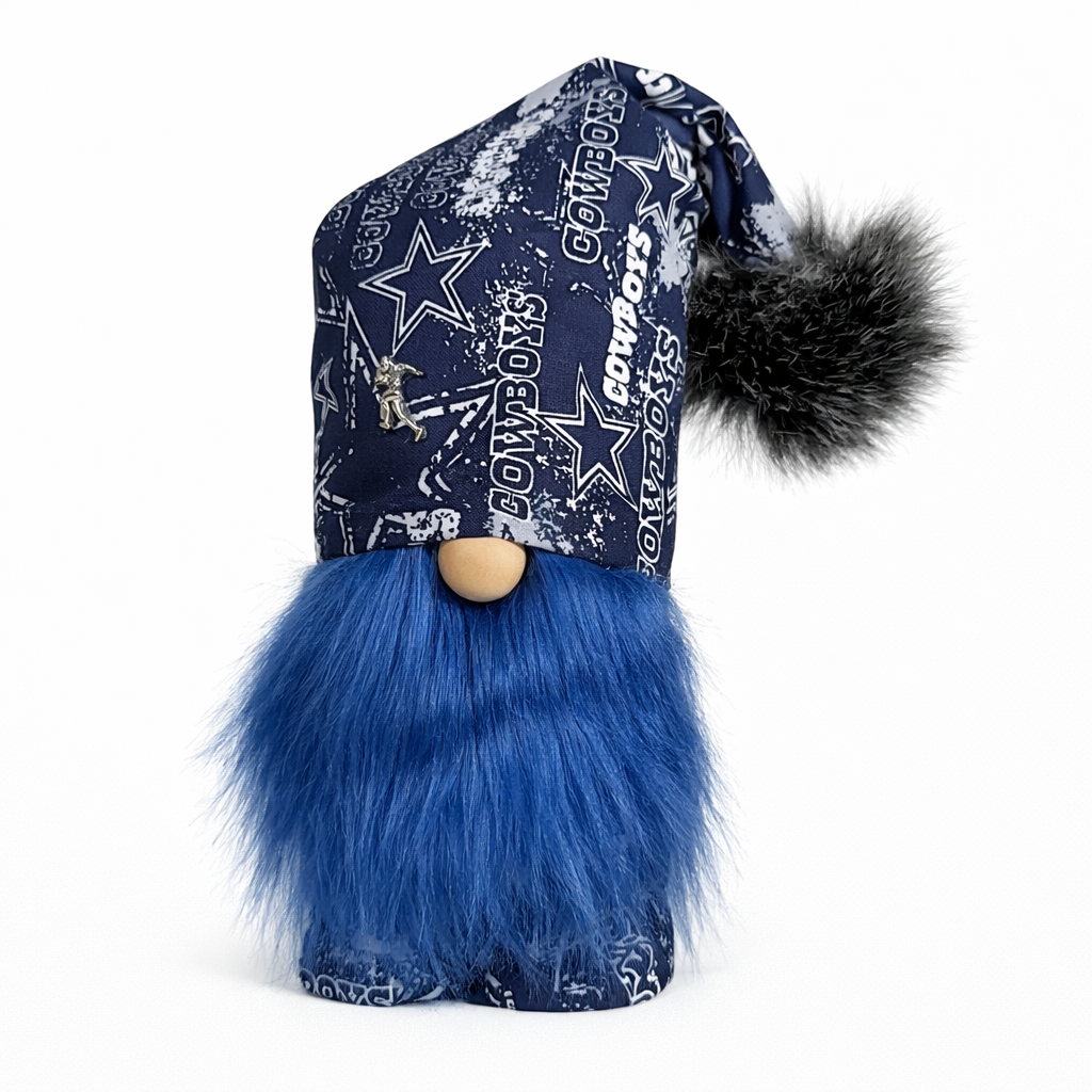 Dallas Cowboys Fan Gnome w/o Sunglasses 11"